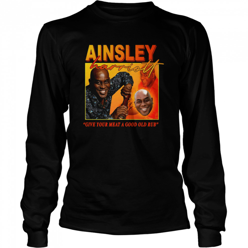 Ainsley Harriott- Retrovintage Banter King Shirt Long Sleeved T-Shirt