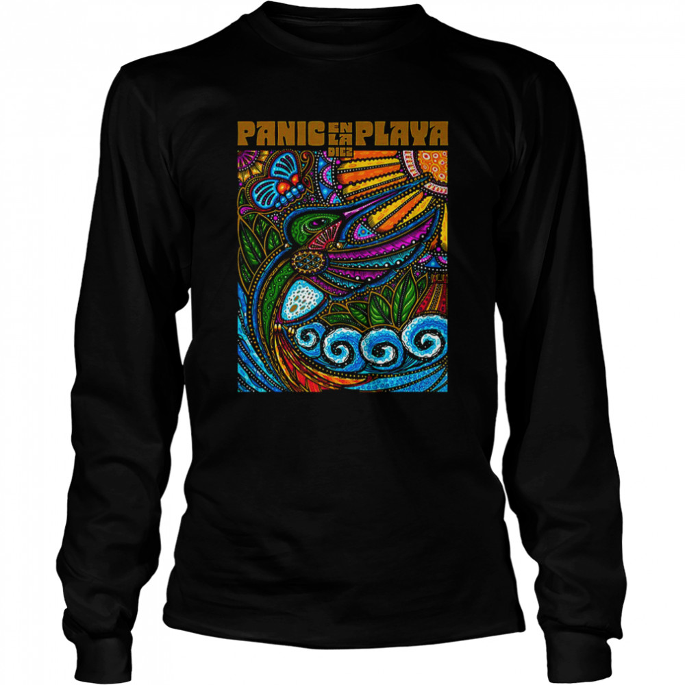 Aint Life Grand Colorfull Widespread Panic Shirt Long Sleeved T Shirt
