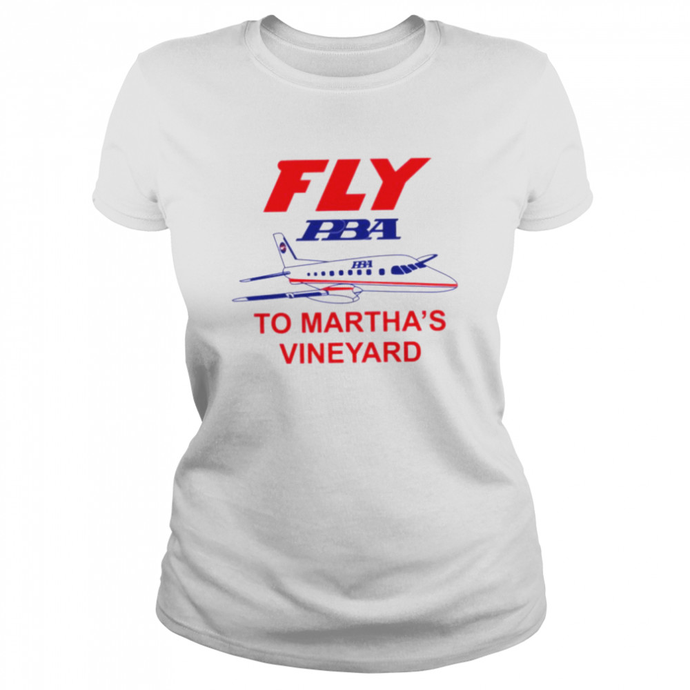 Airplane Pba Airlines Marthas Vineyard Shirt Classic Womens T Shirt