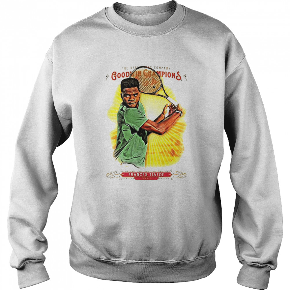 Animated Design Vintage Frances Tiafoe Tennis Shirt Unisex Sweatshirt