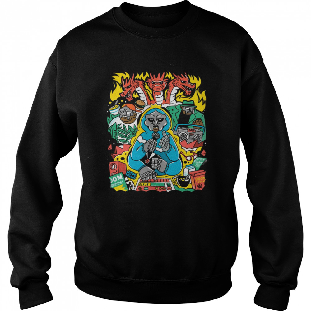 Animated Mf Doom &Amp; Friends Shirt Unisex Sweatshirt