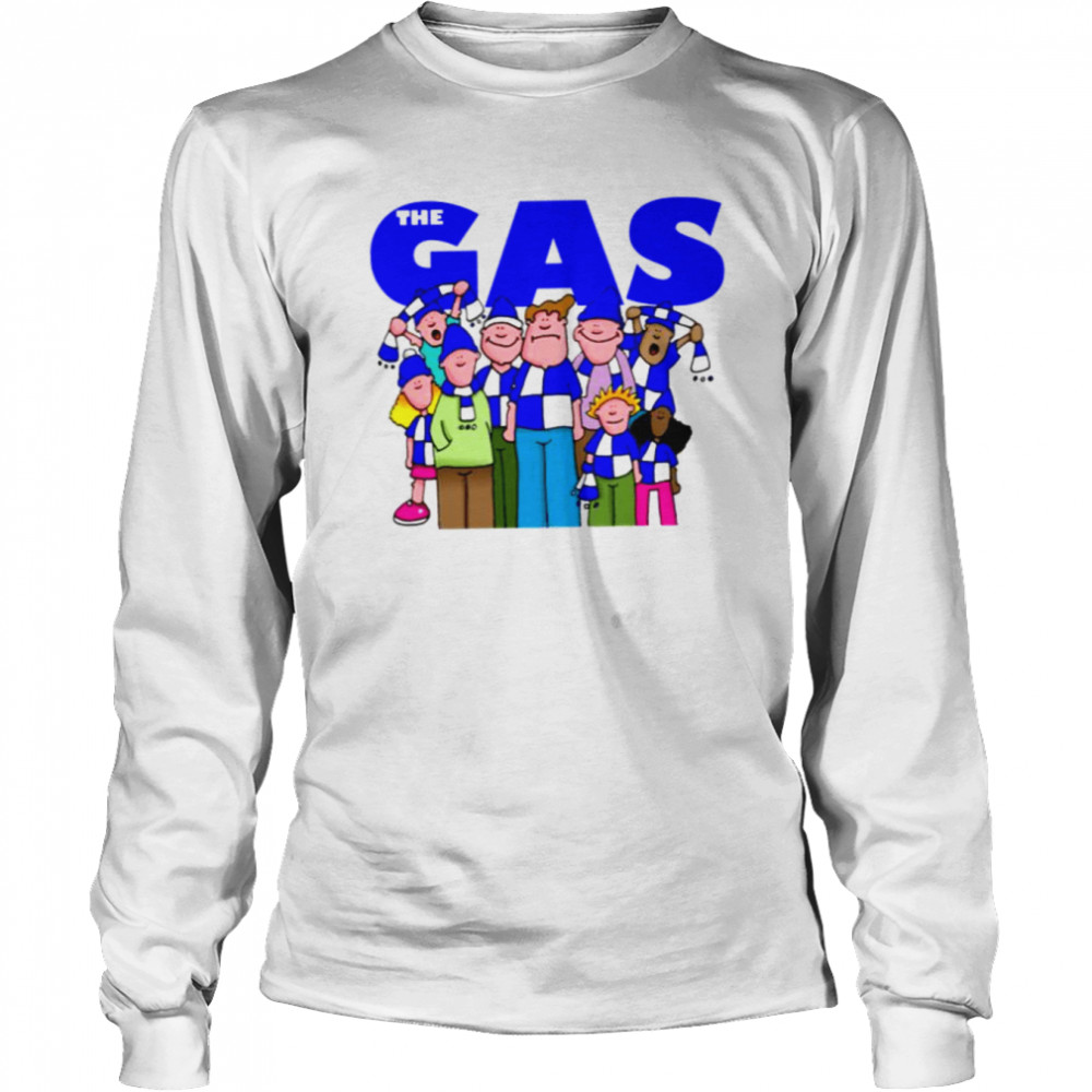 Bristol Rovers Team Gas Shirt Long Sleeved T Shirt