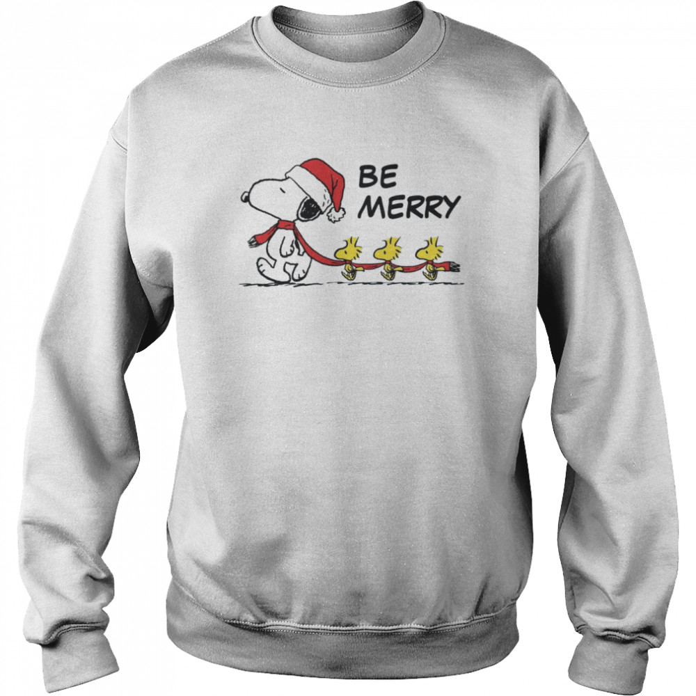 Christmas Snoopy And Friends Winter Scarf T Shirt Unisex Sweatshirt