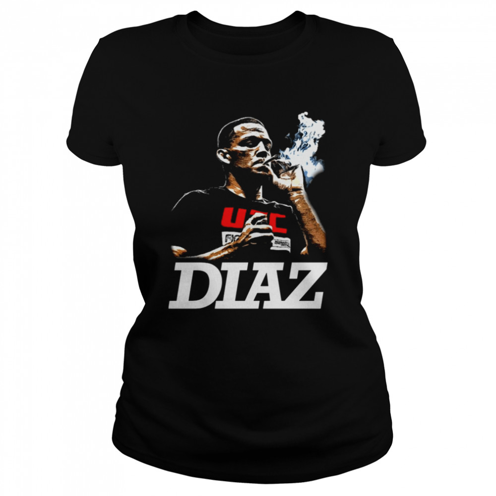 Cool Ufc Fighter Design Nate Diaz Shirt Classic Womens T Shirt