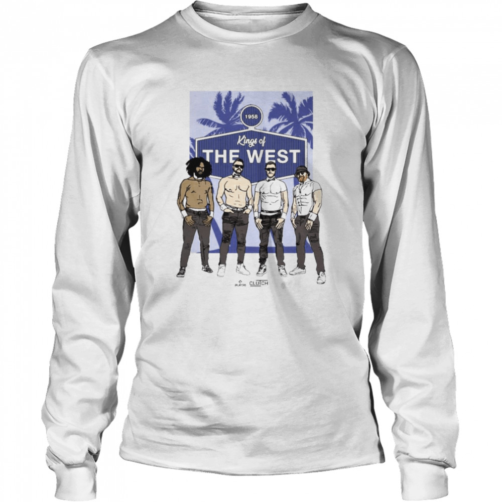 Dodgers Kings Of The West 2022 Shirt Long Sleeved T Shirt