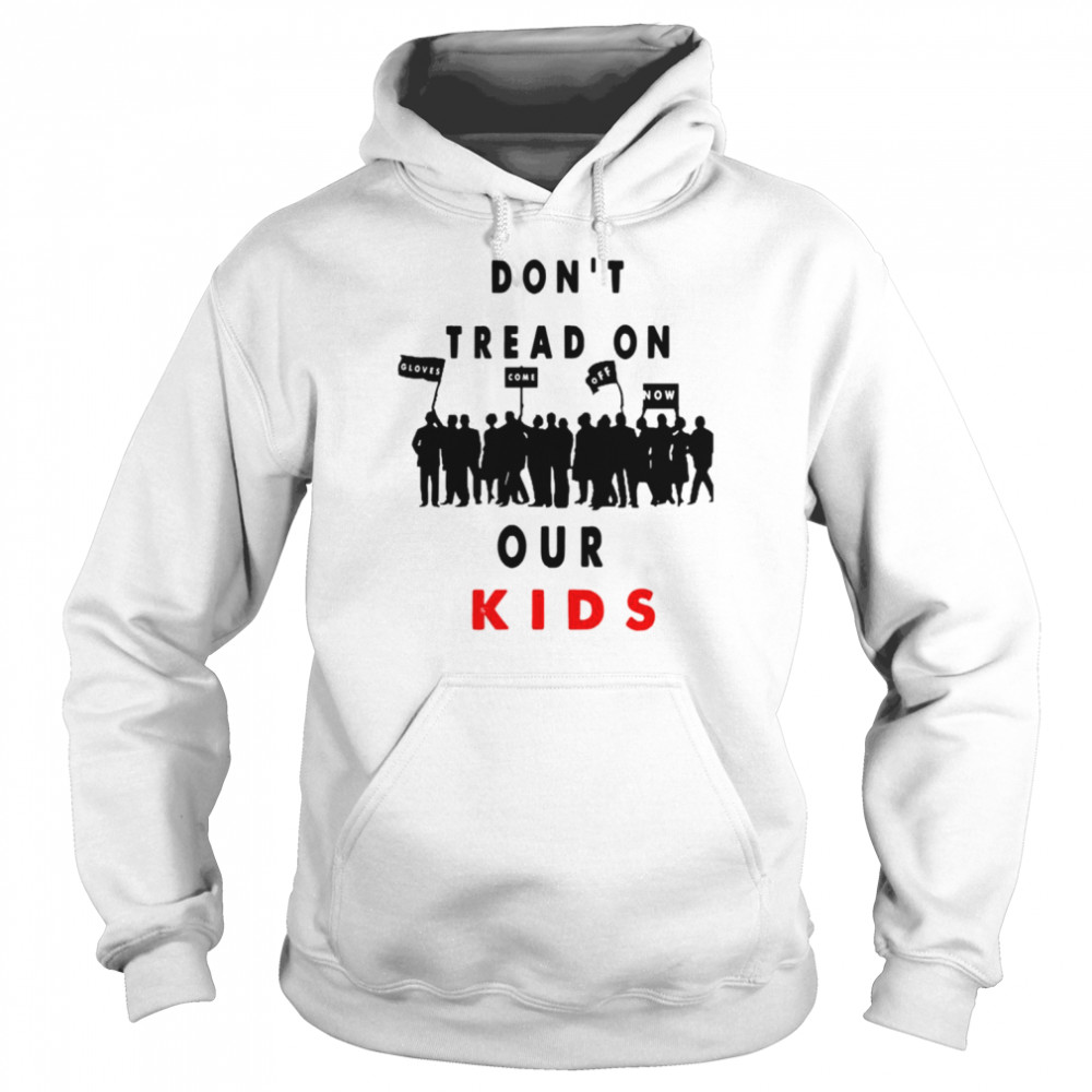 Don’t Tread On Our Kids Official Brittany Aldean Shirt Unisex Hoodie