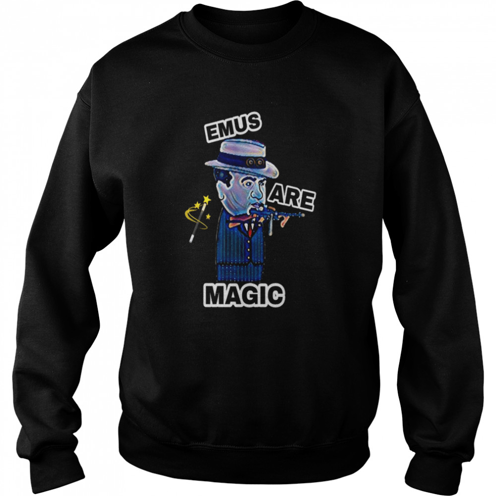 Emus Are Magic Oversimplified Shirt Unisex Sweatshirt