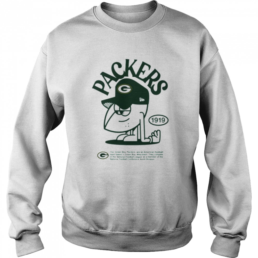 Football Cartoon Green Bay Packers 1919 Shirt Unisex Sweatshirt