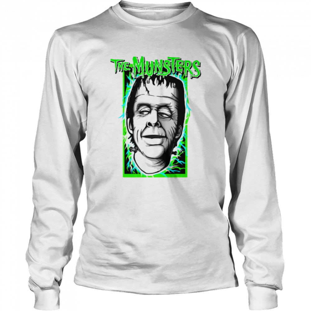 Frankenstein Herman The Munster Shirt Long Sleeved T Shirt