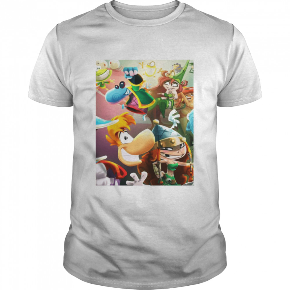 Graphic Art Rayman Legends Game shirt