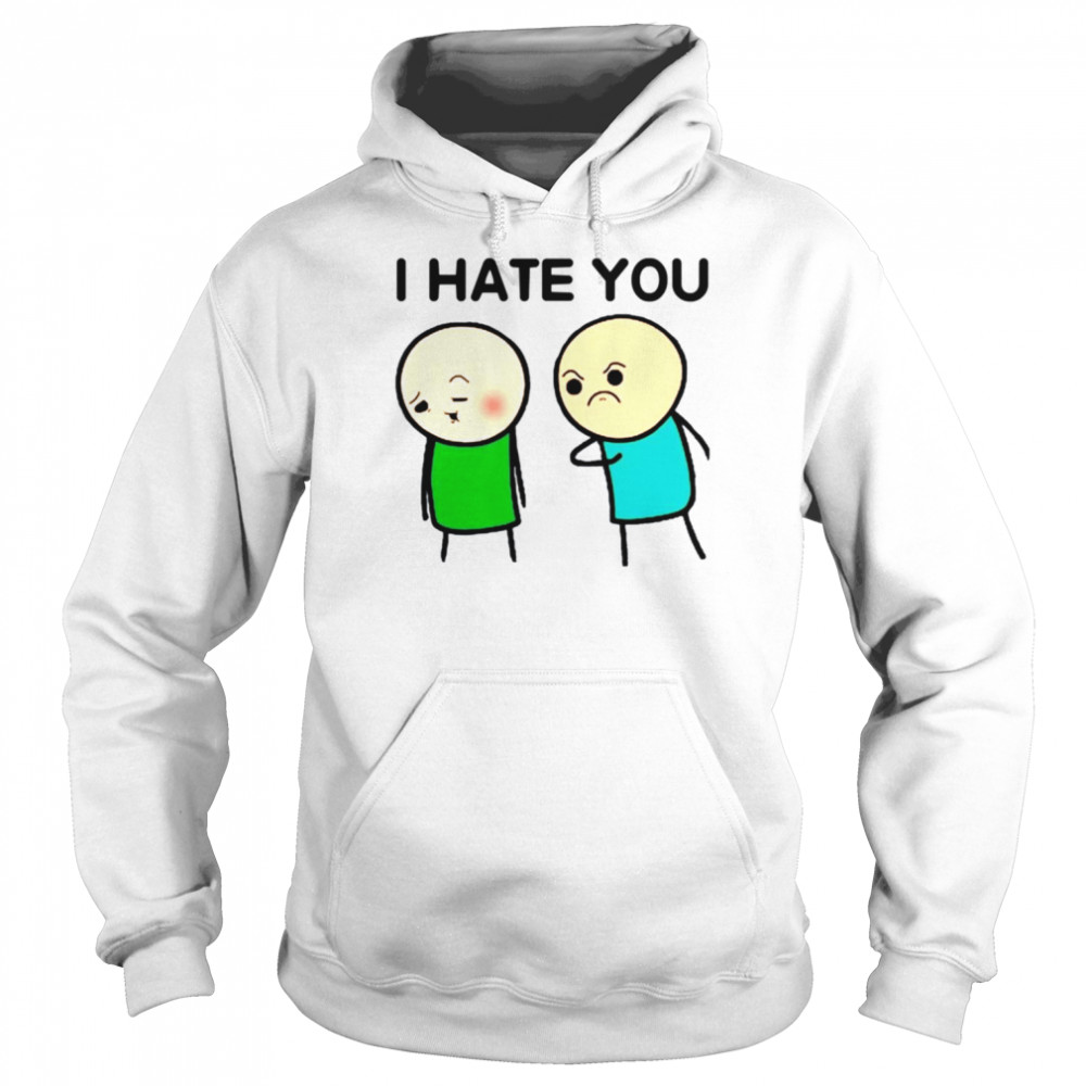 I Hate You Emoji Shirt Unisex Hoodie