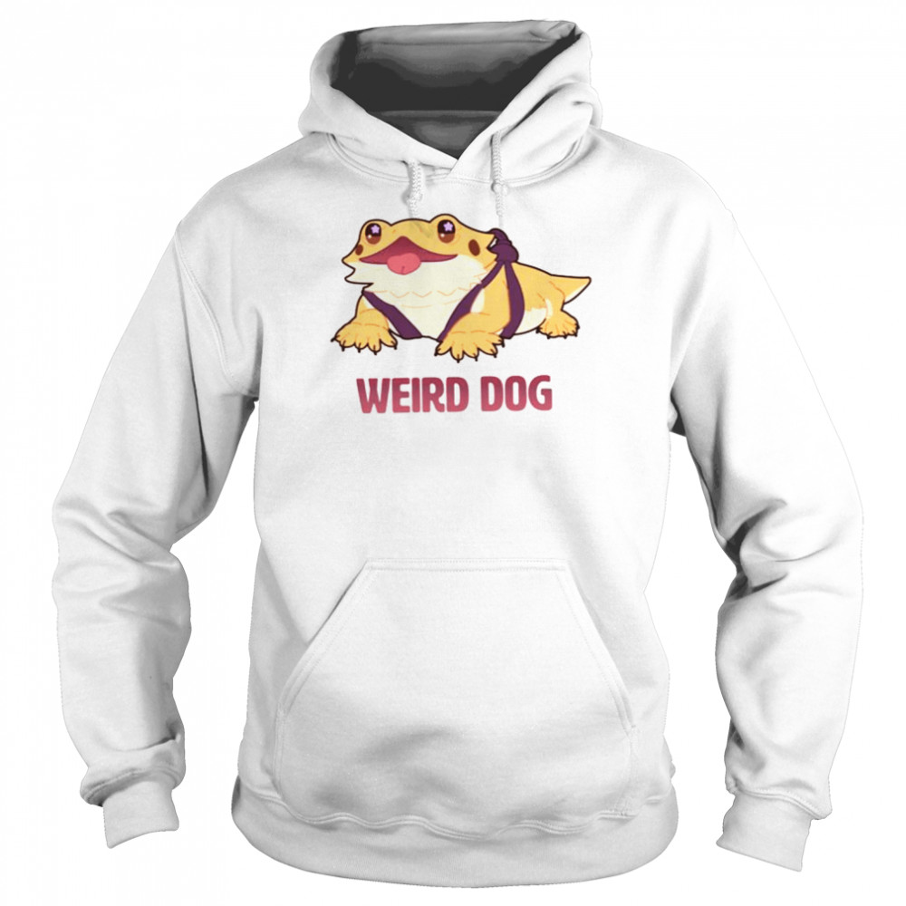 Weird Dog Reptile Cute Art Shirt Unisex Hoodie