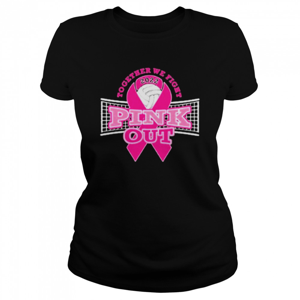 Belmont Vs Highland Pink Out Volleyball Fundraiser 2022 Shirt Classic Women'S T-Shirt