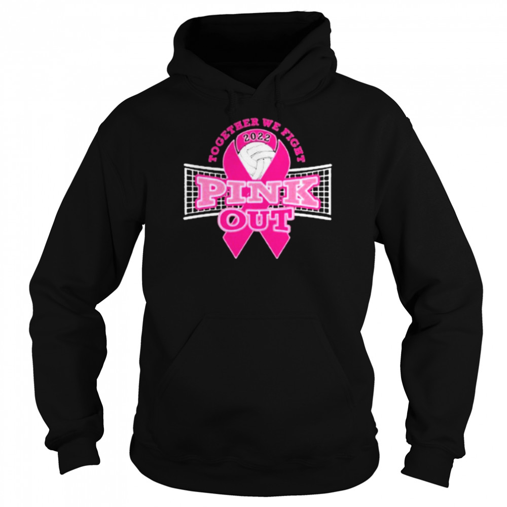 Belmont Vs Highland Pink Out Volleyball Fundraiser 2022 Shirt Unisex Hoodie