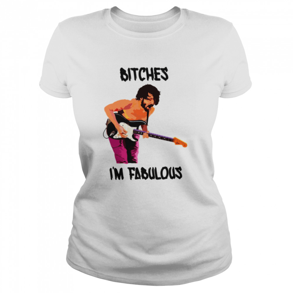 Bitches I’m Fabulous Band Simon Neil James Johnston Simon Biffy Clyro Shirt Classic Women'S T-Shirt
