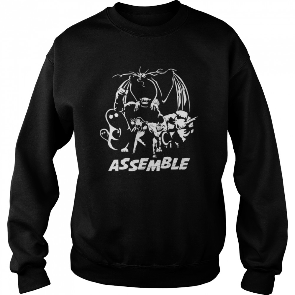 Black And White Art Assemble Team Herculoids Shirt Unisex Sweatshirt