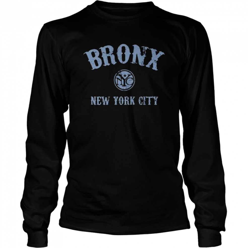 Bronx New York City Shirt Long Sleeved T-Shirt