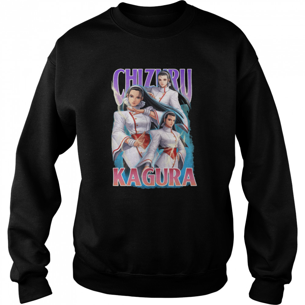Chizuru Kagura Kof Vintage The King Of Fighters Shirt Unisex Sweatshirt