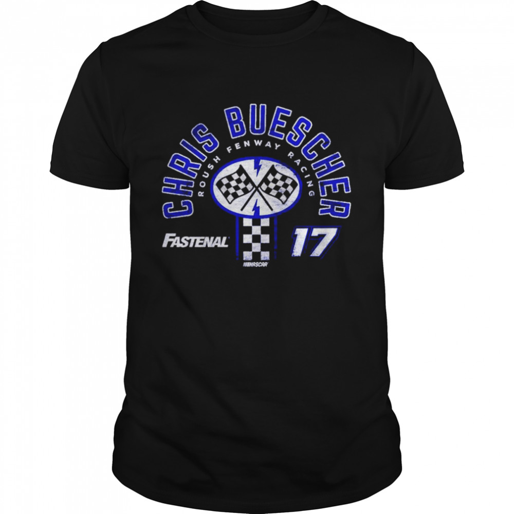Chris Buescher 17 Fastenal roush fenway racing shirt