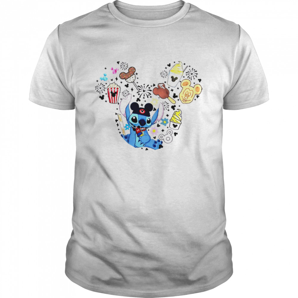 Disney Lilo & Stitch Disney Snacks Mickey Ear Halloween shirt