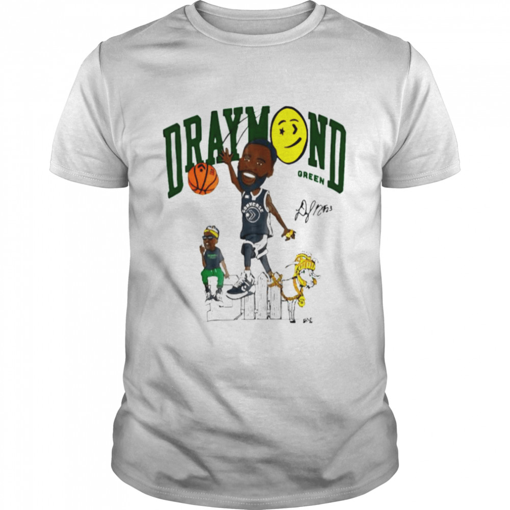 Draymond Green Golden State Warriors cartoon shirt