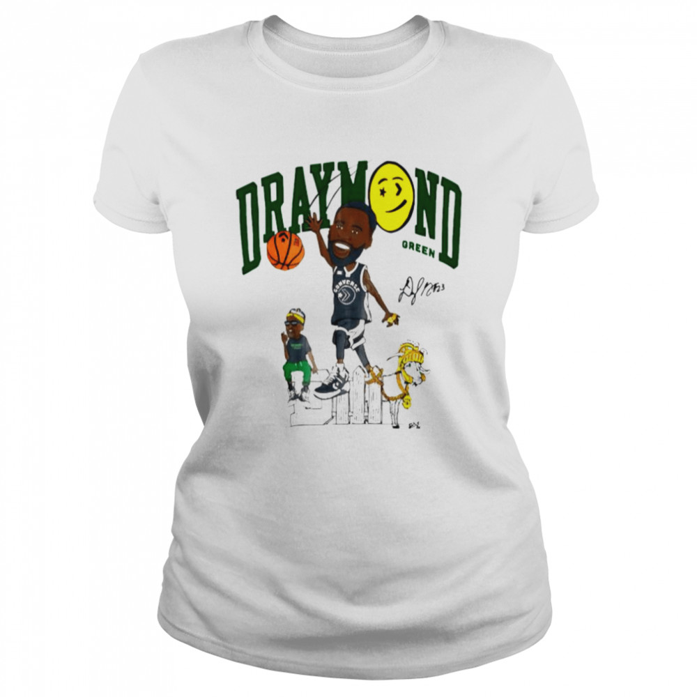 Draymond Green Golden State Warriors Cartoon Shirt Classic Women'S T-Shirt
