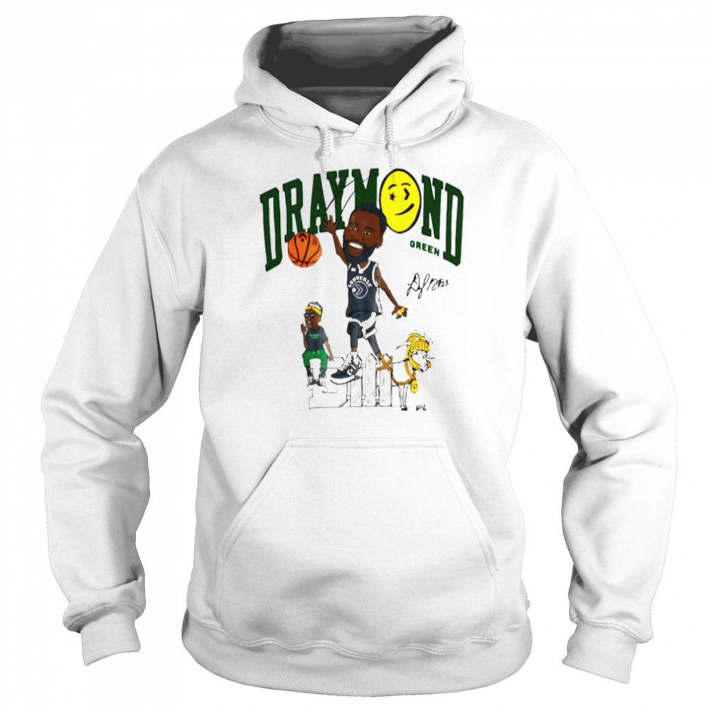 Draymond Green Golden State Warriors Cartoon Shirt Unisex Hoodie