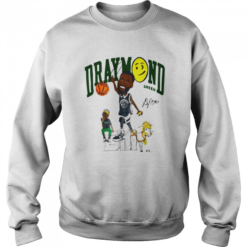 Draymond Green Golden State Warriors Cartoon Shirt Unisex Sweatshirt