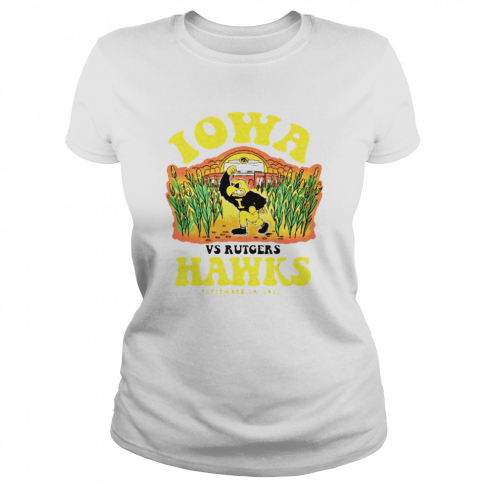 Iowa Vs Autoers Hawks September 24 2022 Shirt Classic Womens T Shirt