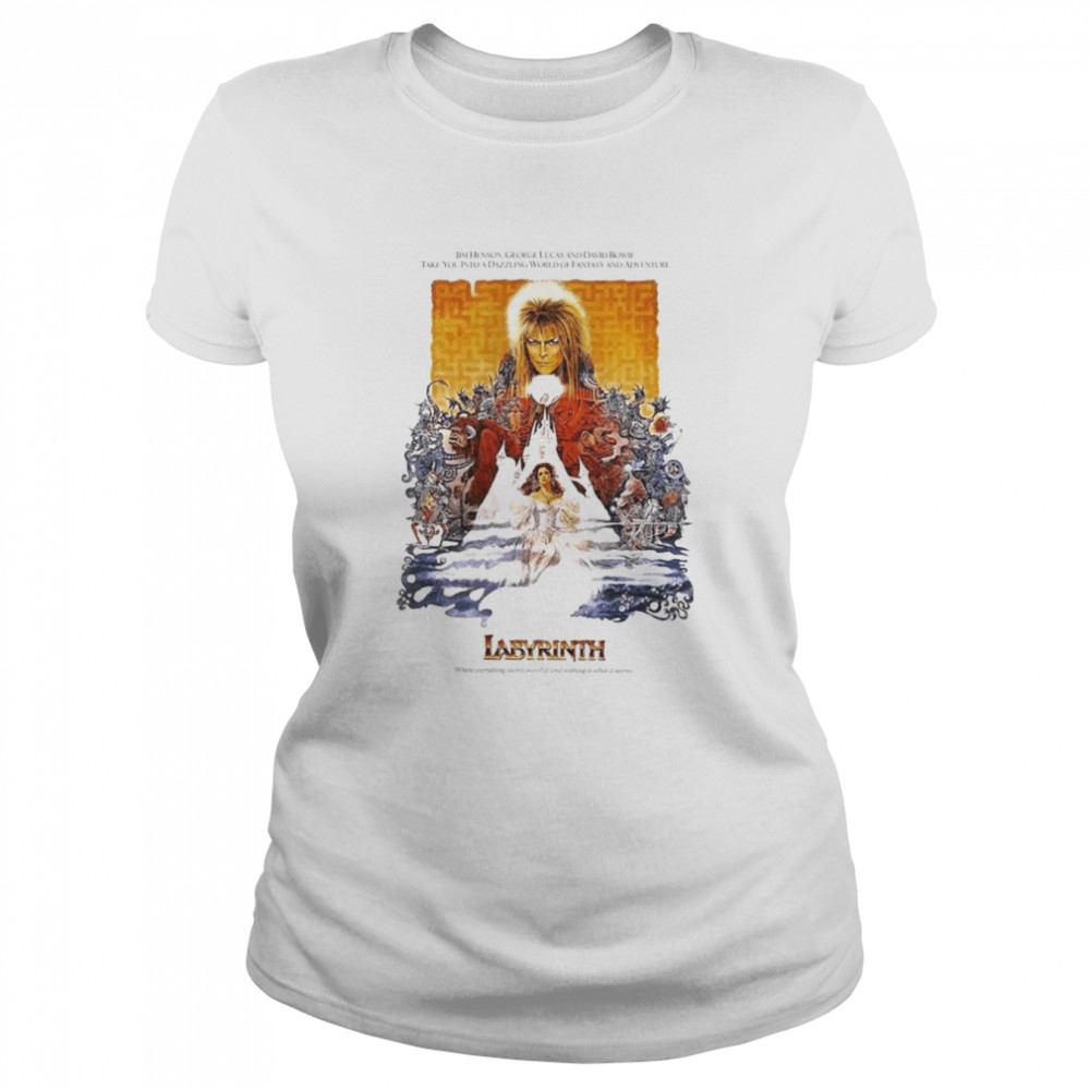 Labyrinth Goblin King Shirt Classic Womens T Shirt