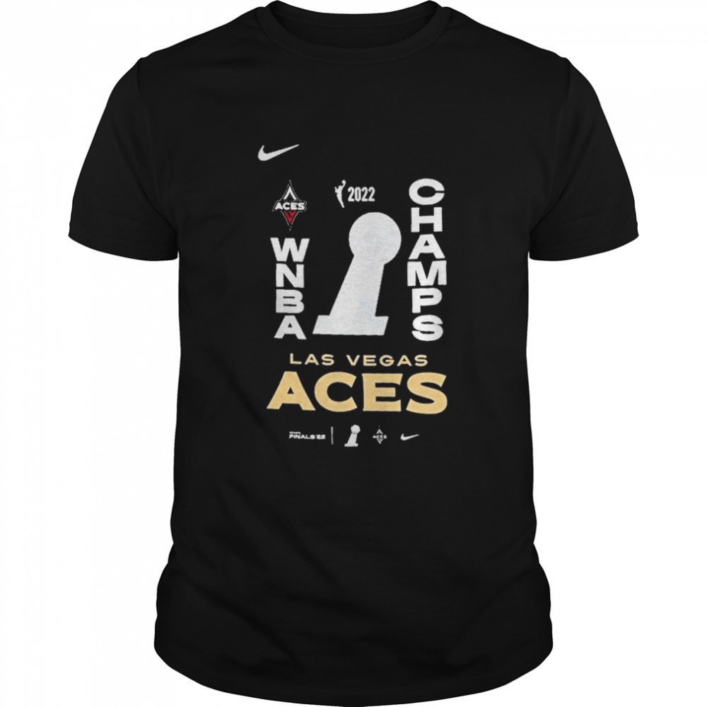 Las Vegas Aces Nike 2022 WNBA Finals Champions Locker Room T-Shirt
