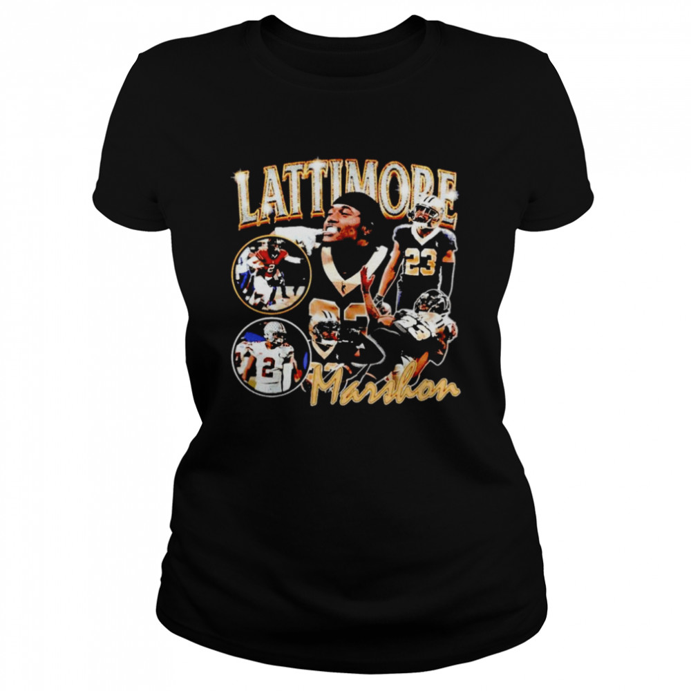 Lattimore Marshon Dreams Shirt Classic Womens T Shirt