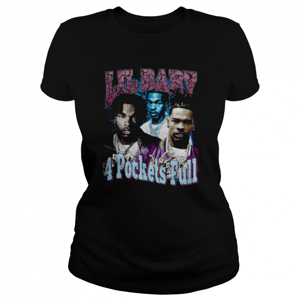 Lil Baby Hip Hop Vintage Bootleg Retro 90S Shirt Classic Women'S T-Shirt