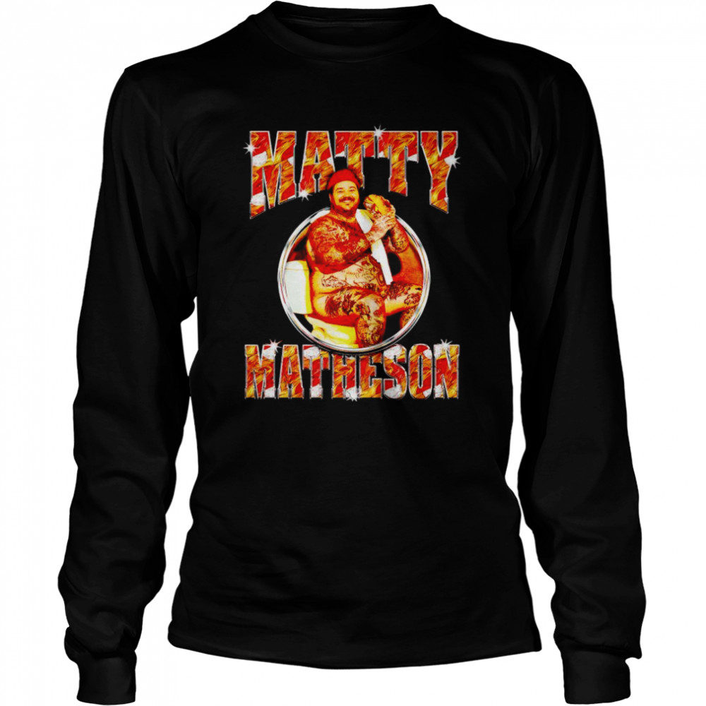 Matty Matheson Tattoo Shirt Long Sleeved T-Shirt