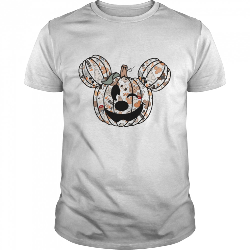 Mickey Mouse Pumpkin The Most Magical Place Halloween shirt