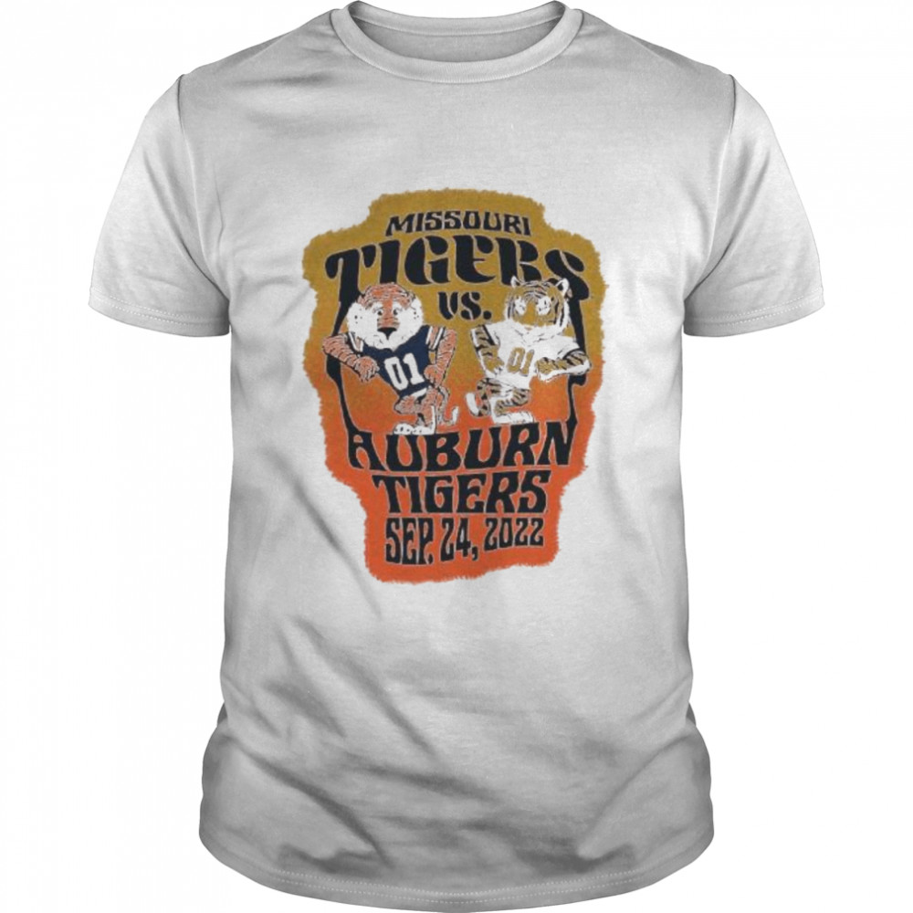 Missouri Tigers Vs Auburn Tigers Sep 24 2022 shirt