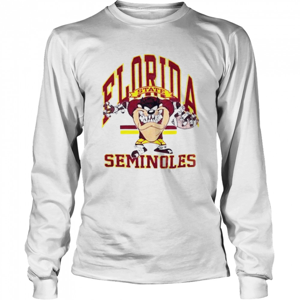 Ncaa Vintage Florida State Seminoles Looney Tunes Shirt Long Sleeved T Shirt