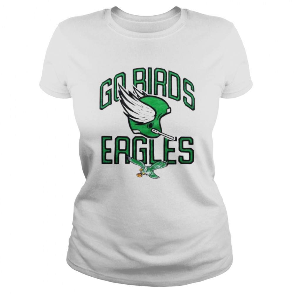 Philadelphia Eagles Go Birds T Shirt Classic Womens T Shirt