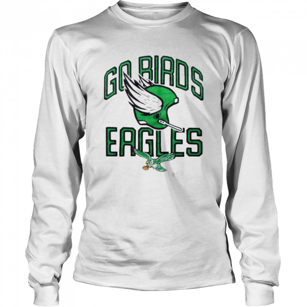 Philadelphia Eagles Go Birds T-Shirt Long Sleeved T-Shirt