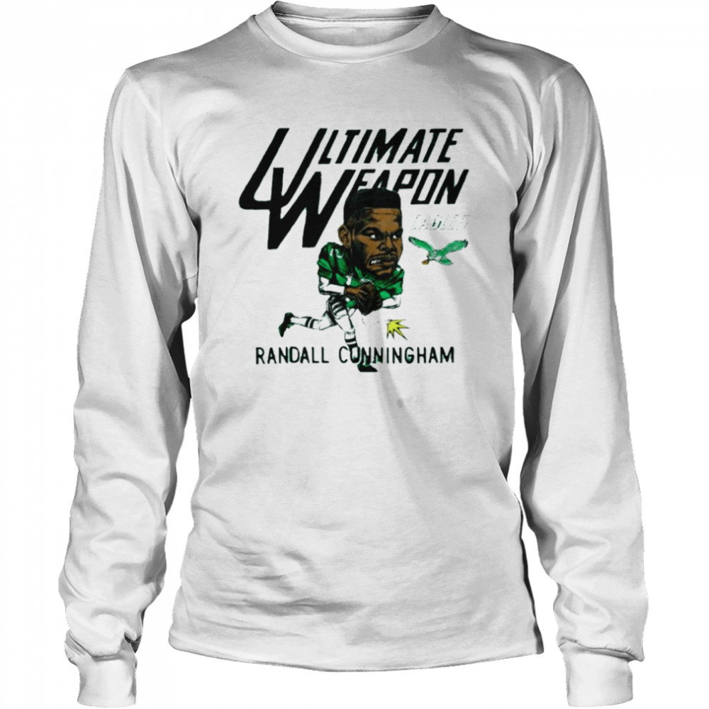 Philadelphia Eagles Randall Cunningham Ultimate Weapon Shirt Long Sleeved T Shirt