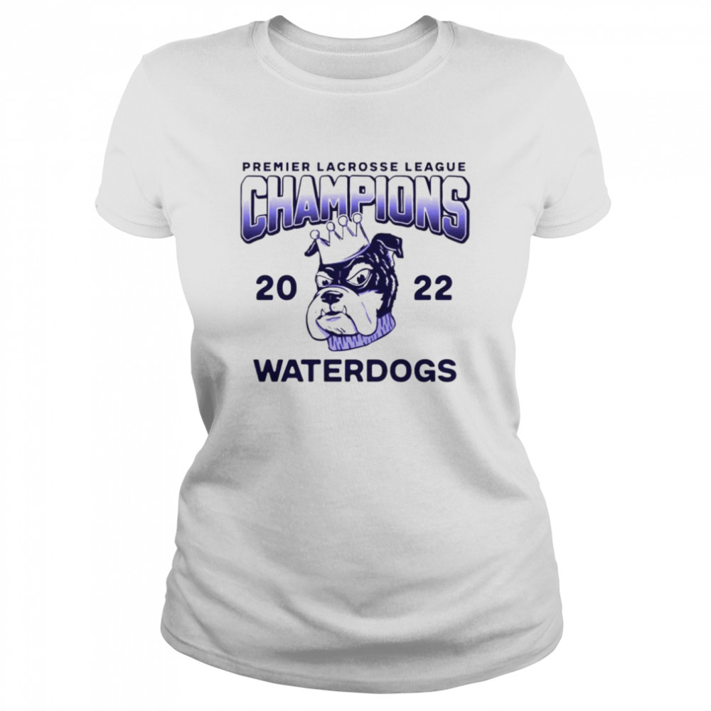Premier Lacrosse League Champions 2022 Waterdogs T-Shirt Classic Women'S T-Shirt