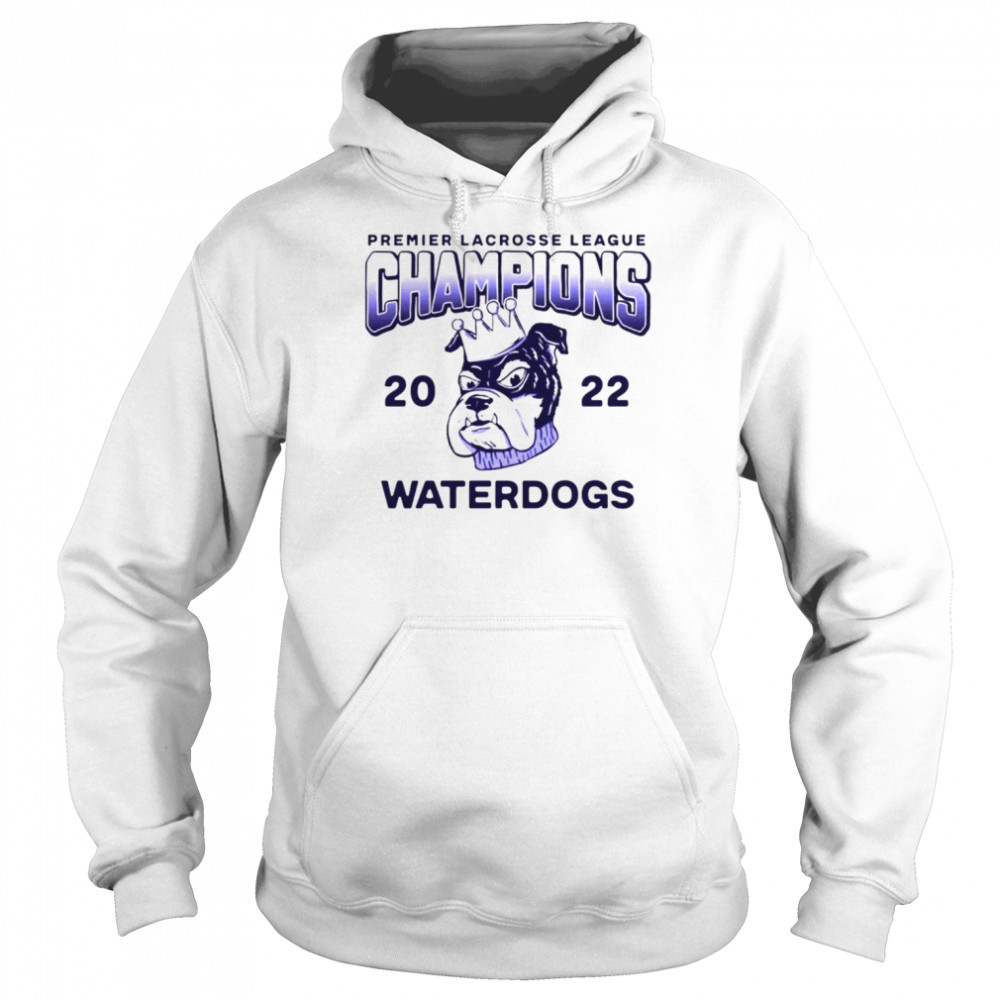 Premier Lacrosse League Champions 2022 Waterdogs T Shirt Unisex Hoodie