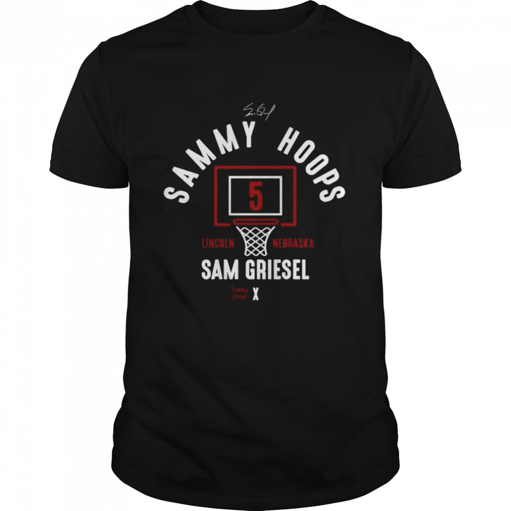 Sammy Hoops Lincoln Nebraska Sam Griesel shirt
