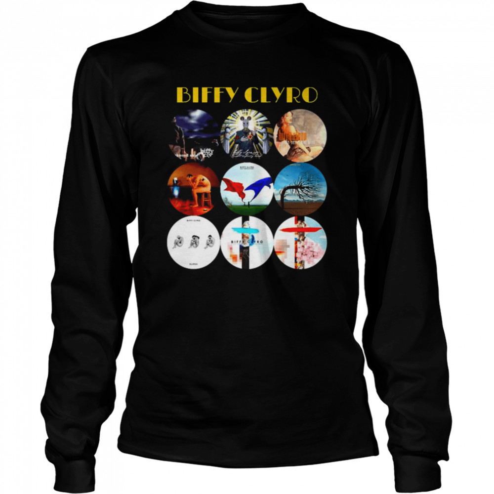 Symbols Collection Biffy Clyro Tour 2022 Shirt Long Sleeved T Shirt