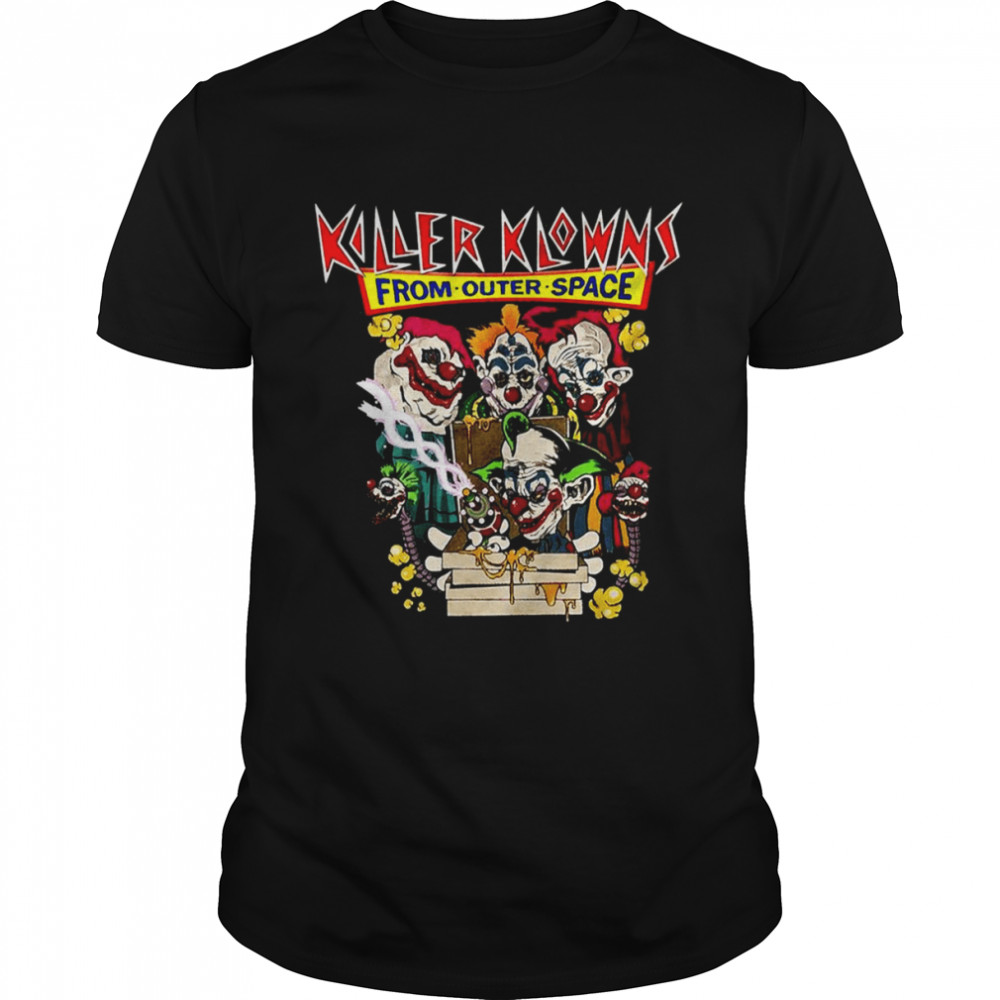 Film 1980s Killer Klowns Horror Collector Halloween Monsters shirt