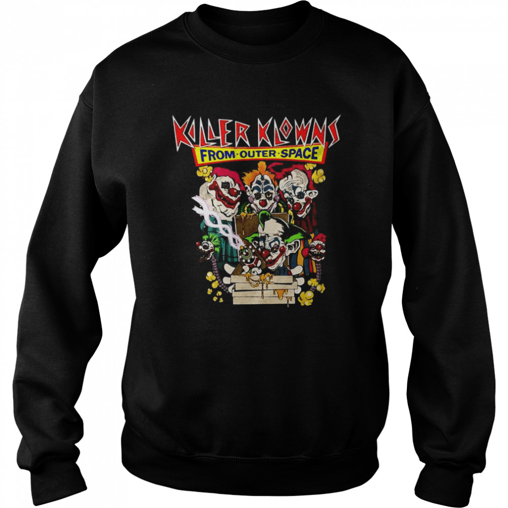 Film 1980S Killer Klowns Horror Collector Halloween Monsters Shirt Unisex Sweatshirt