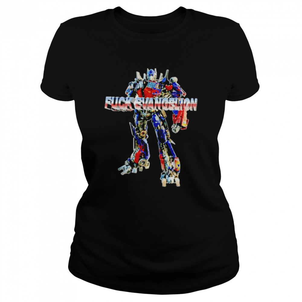 Fuck Evangelion T-Shirt Classic Women'S T-Shirt