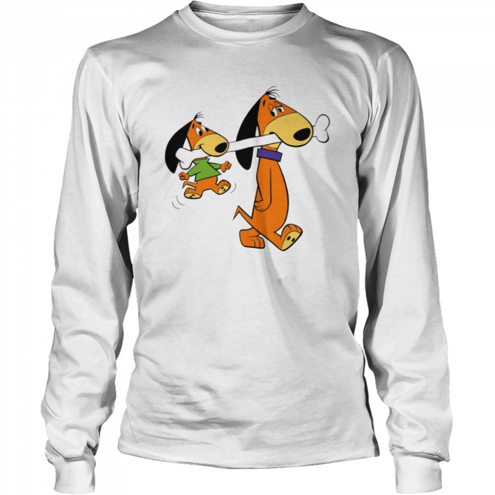 Augie Doggie &Amp; Doggie Daddy Sharing A Bone Shirt Long Sleeved T-Shirt