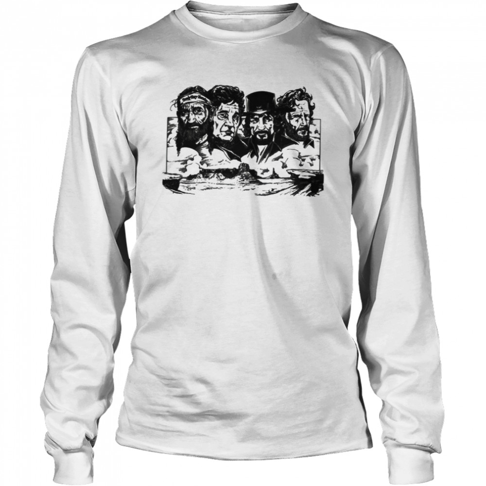 Country Supergroup Retro Legrnd Singers Outlaw Shirt Long Sleeved T-Shirt