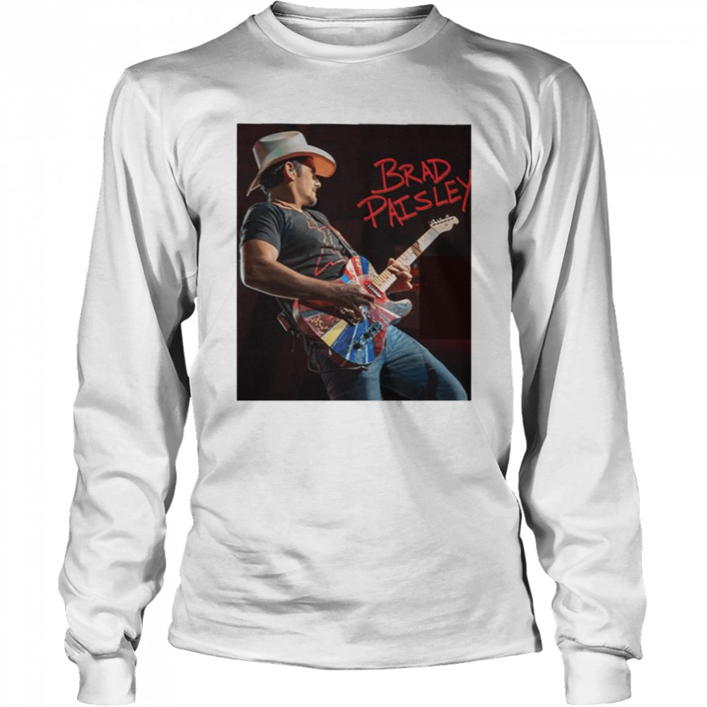 Dewayani Paisley Dewayani Tour Playing His Guitar In The Dark Shirt Long Sleeved T-Shirt